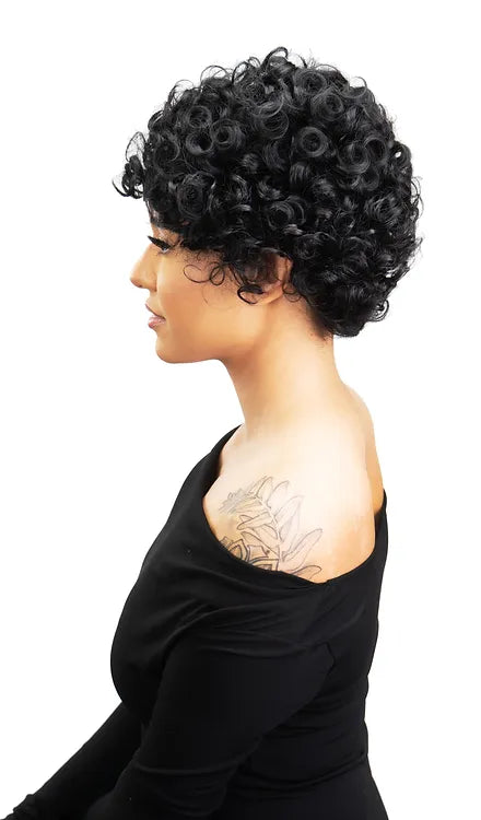 WIG 100% REMI HH SHORT CURLY SHAG