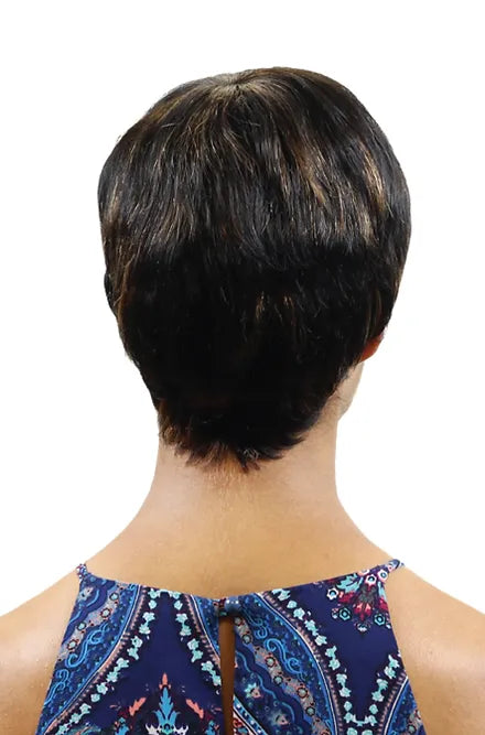 SHORT WIG WITH HIGHLIGHTS WIG CARE H5007