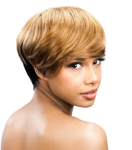 WIG 100%HUMAN LONG-PIXIE