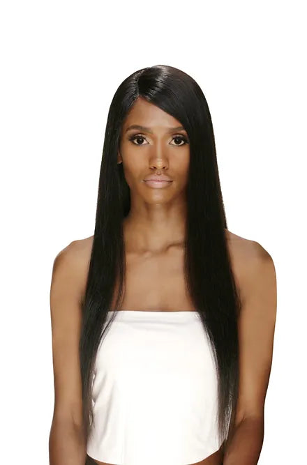 STRAIGHT LONG BLACK WIG VHB23ST
