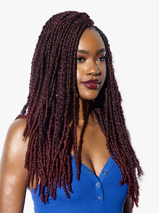 2X RUWA JAMAICAN TWIST 18″ A pre-stretched Jamaican Twist item made with Aquatex