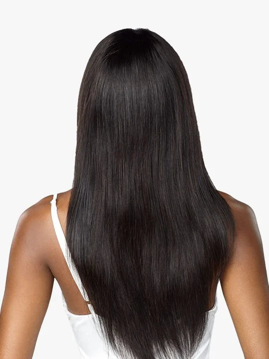 12A NATURAL STRAIGHT 24″ 12A Bundle Hair Lace Wig with Euro Deep style