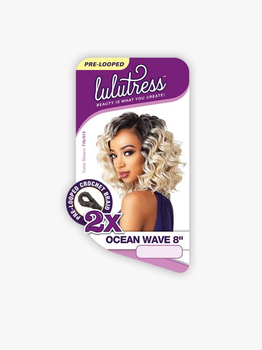 2X OCEAN WAVE 8″ An effortless style that cascade down into loose waves.