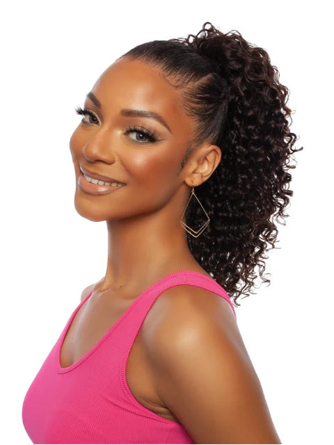 DEEP CURLY DRAWSTRING PONYTAIL 16