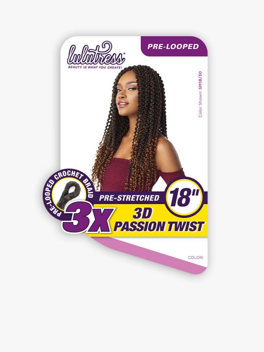 3X 3D PASSION TWIST 18″