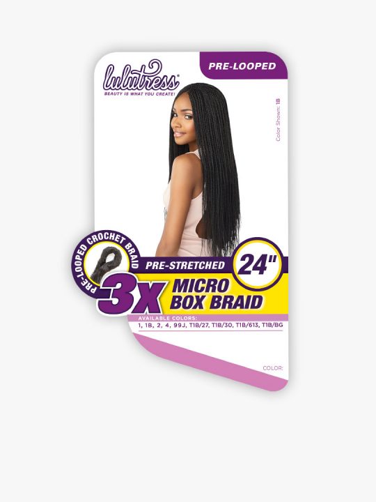3X MICRO BOX BRAID 24″