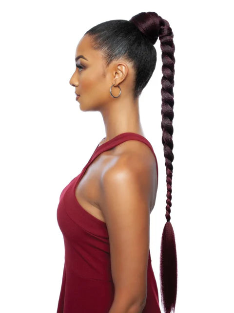 Mane Concept Brown Sugar Wrap&Tie DrawString - BSWNT94 BS LONG BRAIDED WNT 36"