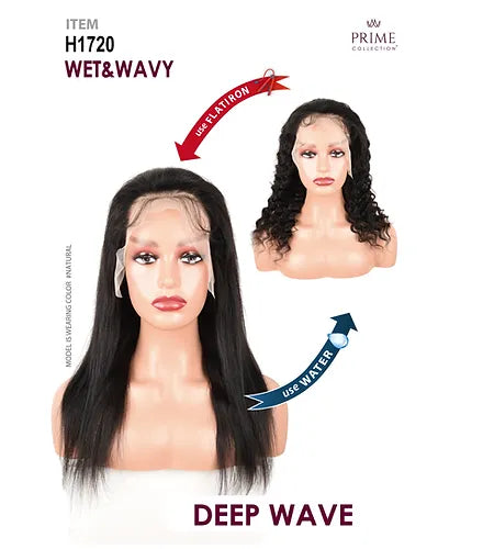 WIG HH 360 COLOR HD LACE WET&WAVY DEEP WIG