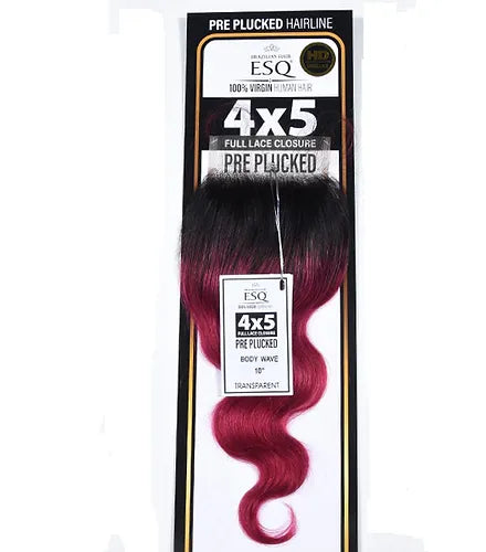 HH ESQ10A 4X5 HD CLOSURE OT COLOR