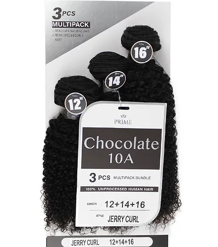 HH BR CHOCOLATE 10A JERRY CURL