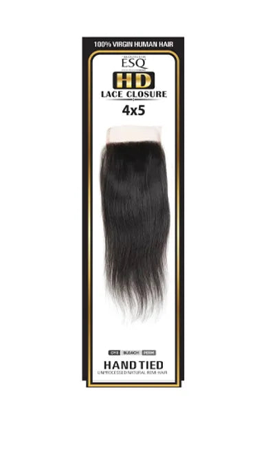 HH ESQ10A 4X5 HD LACE CLOSURE STRAIGHT