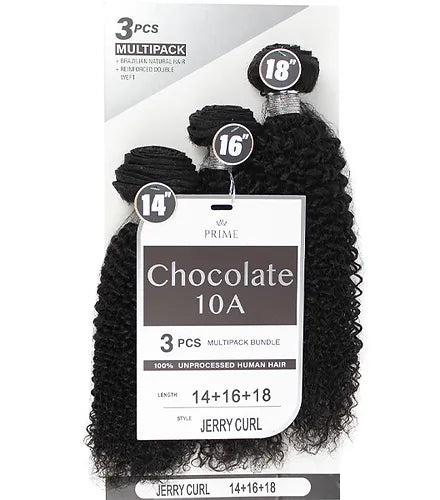 HH BR CHOCOLATE 10A JERRY CURL