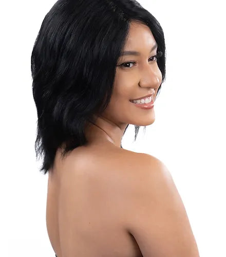 WIG 100% HH T/LACE WET&WAVY WATER