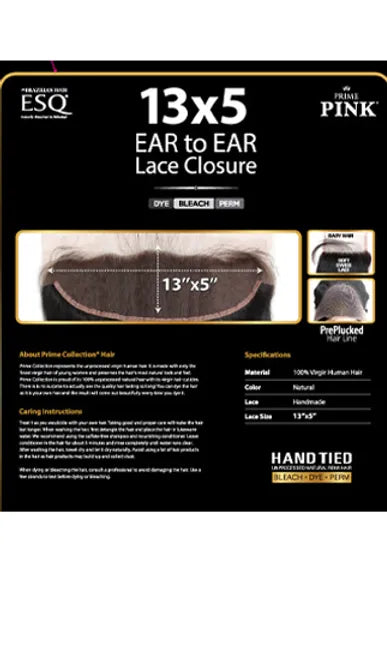 HH ESQ10A 13x5 HD LACE CLOSURE