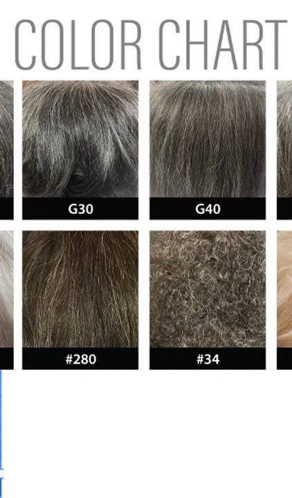 WIG HH I-LACE CHIN&BIG CURL GRAY