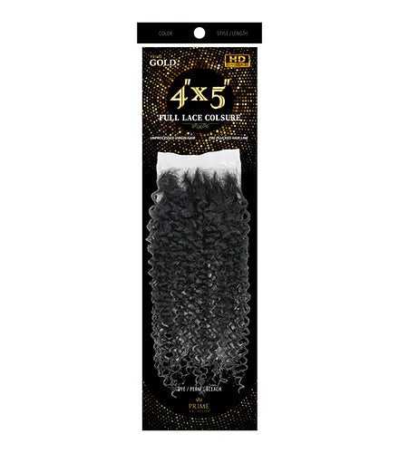 HH PRIME GOLD 4X5 LACE CLOSURE WET AND WAVY