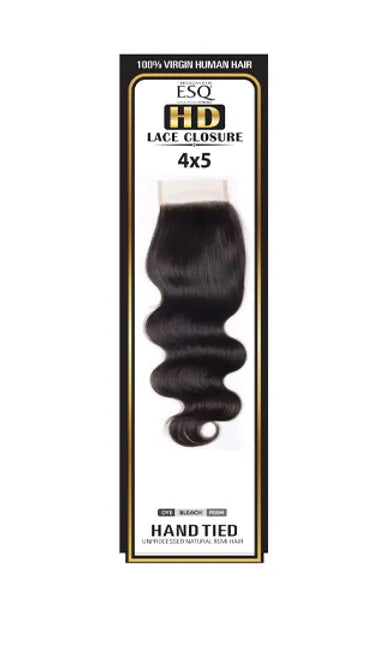 HH ESQ10A 4X5 HD LACE CLOSURE WAVY