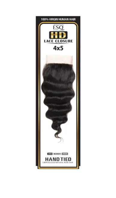 HH ESQ10A 4X5 HD LACE CLOSURE
