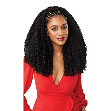 OUTRE: X-PRESSION TWISTED UP 3X SPRINGY BOHEMIAN TWIST 16" CROCHET BRAIDS