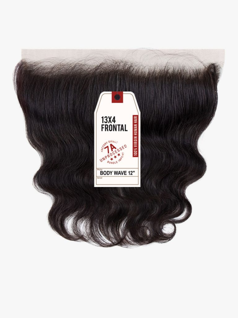 7A 13X4 FRONTAL CLOSURE – BODY WAVE 12″