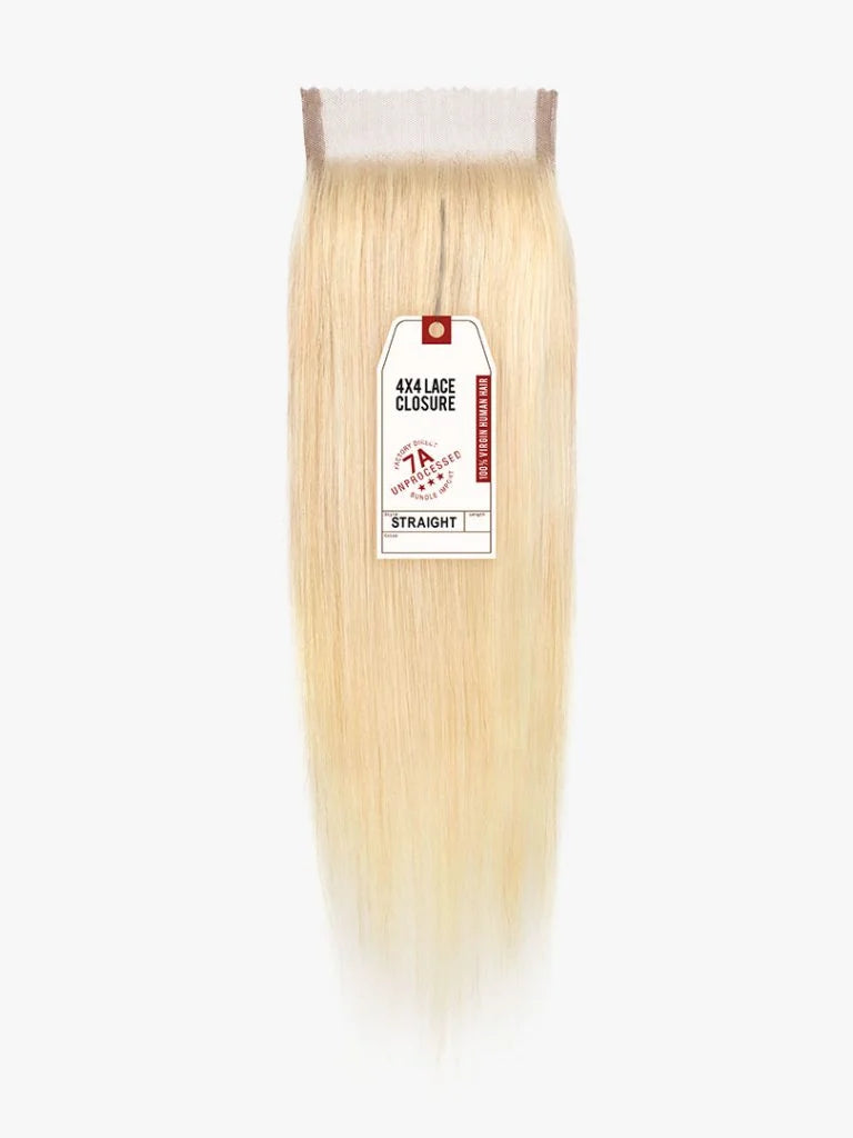 7A 4X4 LACE CLOSURE – STRAIGHT