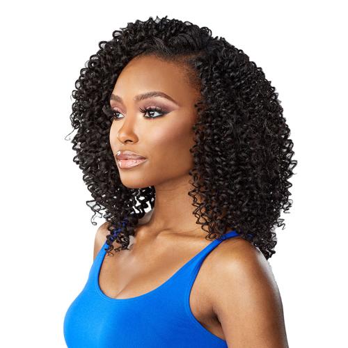 Sensationnel Textured Clip-Ins Weave Curls Kinks N Co Rule Breaker 10"(9Pcs)