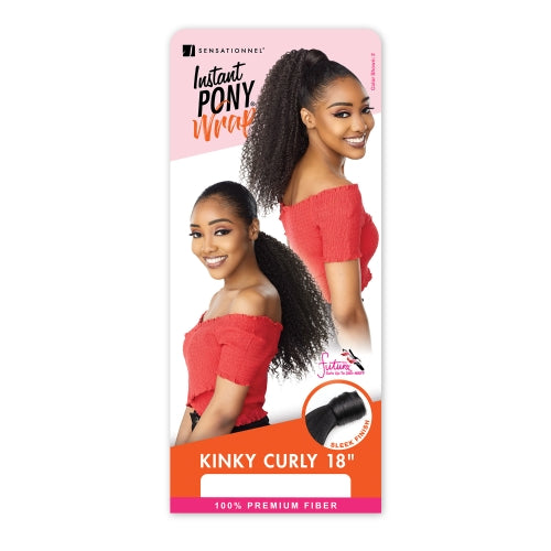 Sensationnel Ponytail Instant Pony Wrap Kinky Curly 18"