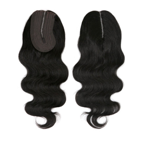 Sensationnel Unprocessed Brazilian Virgin Remy Human Hair Weave Bare & Natural L-Shape Part Lace Closure Natural Body 12"