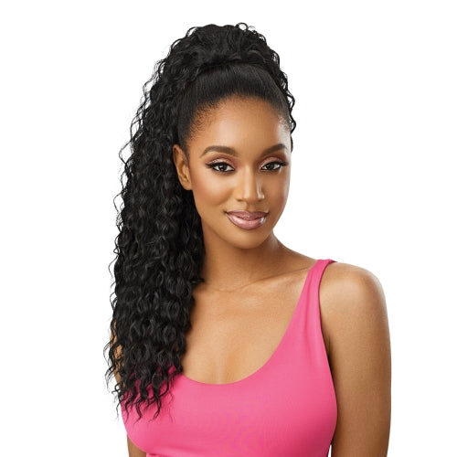Outre Ponytail Pretty Quick Deep Curl 24"