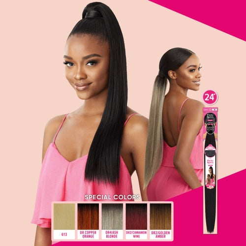 Outre Wrap Ponytail Pretty Quick Sleek Straight 24"