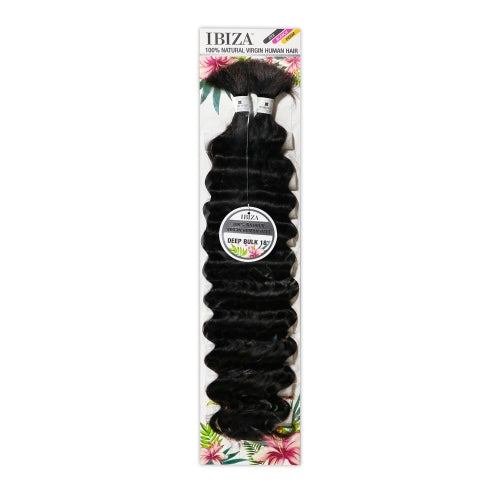 Milky Way Natural Virgin Human Hair Braids Ibiza Deep Bulk 18"