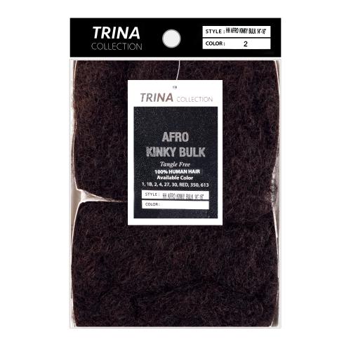 Awesome Human Hair Braids Afro Kinky Bulk (14-16")