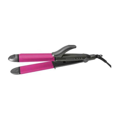 Hot & Hotter 2 in 1 Ceramic Hair Styler Flat Iron 1.25"