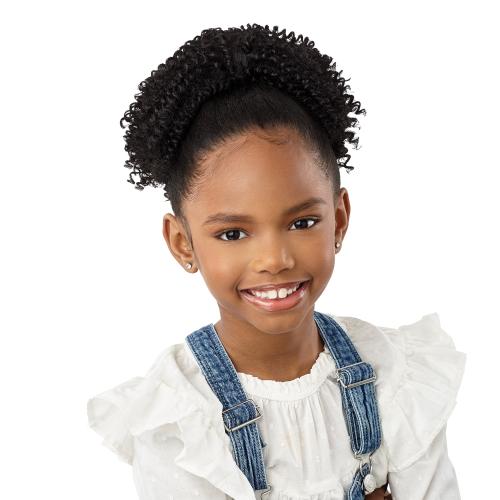 Outre Drawstring Ponytail Lil Looks Springy Coils 8"