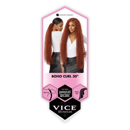 Sensationnel Weave Vice Bundles Boho Curl 30"