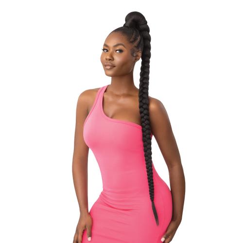Outre Wrap Ponytail Pretty Quick Natural Braided Ponytail 42"