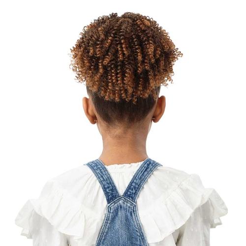 Outre Drawstring Ponytail Lil Looks Springy Coils 8"
