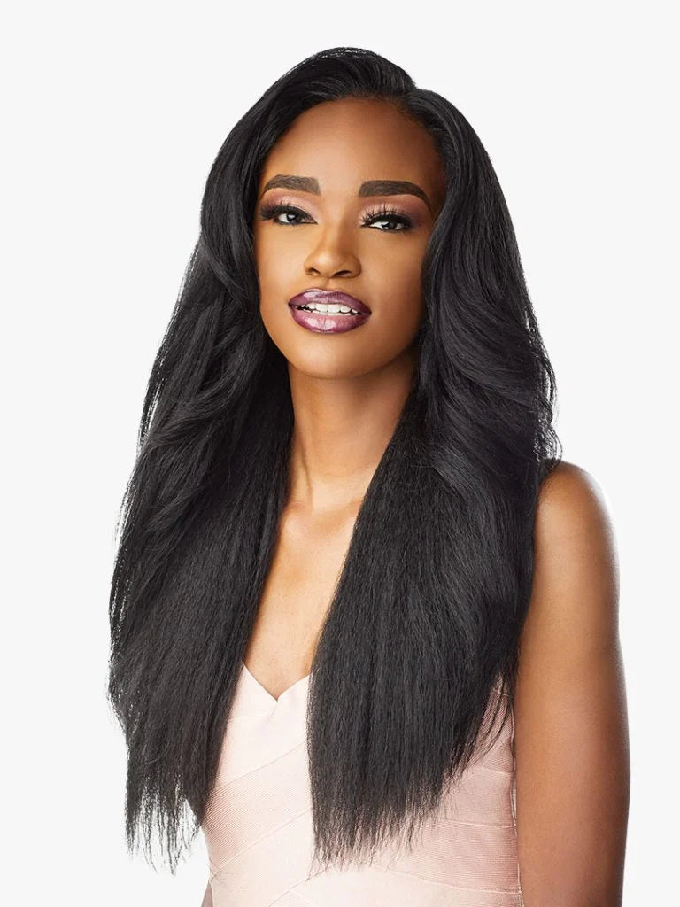 DASHA Strong Yaki texture bob style wig, HD Lace for flawless blending