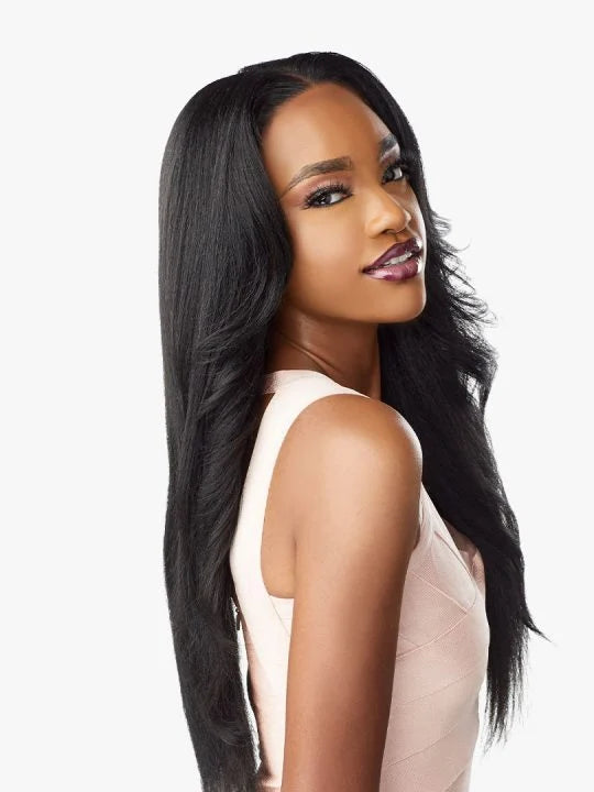 DASHA Strong Yaki texture bob style wig, HD Lace for flawless blending