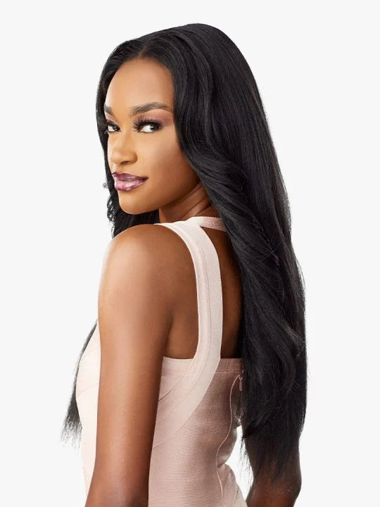 DASHA Strong Yaki texture bob style wig, HD Lace for flawless blending