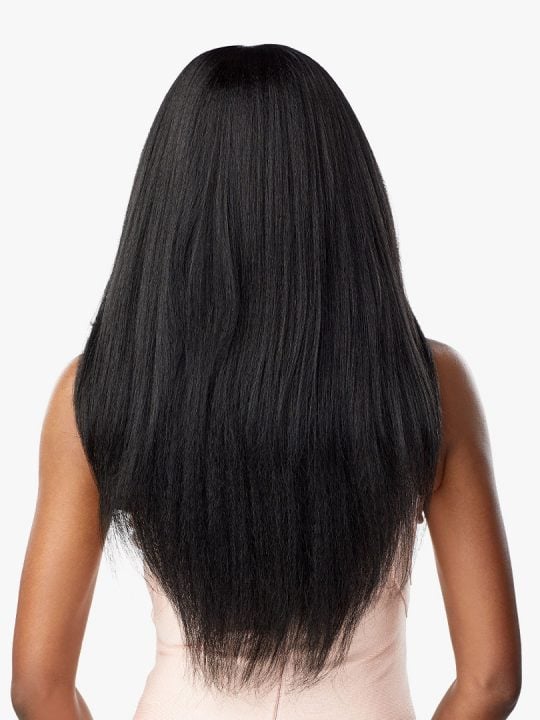 DASHA Strong Yaki texture bob style wig, HD Lace for flawless blending