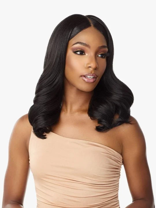 JALISA Romance curls that fall just below the shoulders, giving elegant and feminine look
