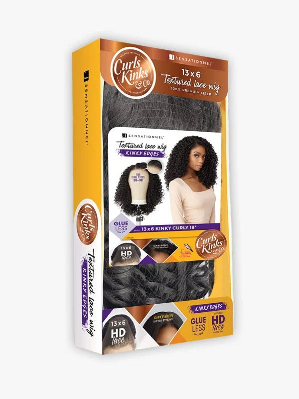 KINKY EDGES 13X6 KINKY CURLY 18″