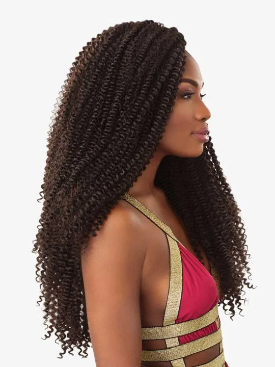 CORK SCREW 18″ The closest thing to perfect are these tight spiral curls.