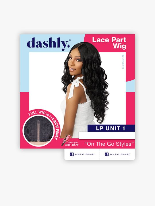 Sensationnel DASHLY LACE PART WIG UNIT 1 4” deep lace part, Dashly, Dashly Lace Part Wig, Fast Fashion, Full Wig