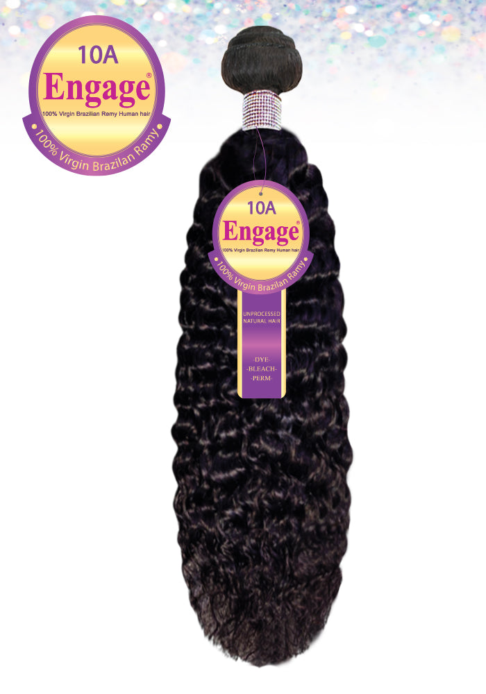 ENGAGE-DEEP CURL 100% VIRGIN BRAZILIAN REMY HUMAN HAIR