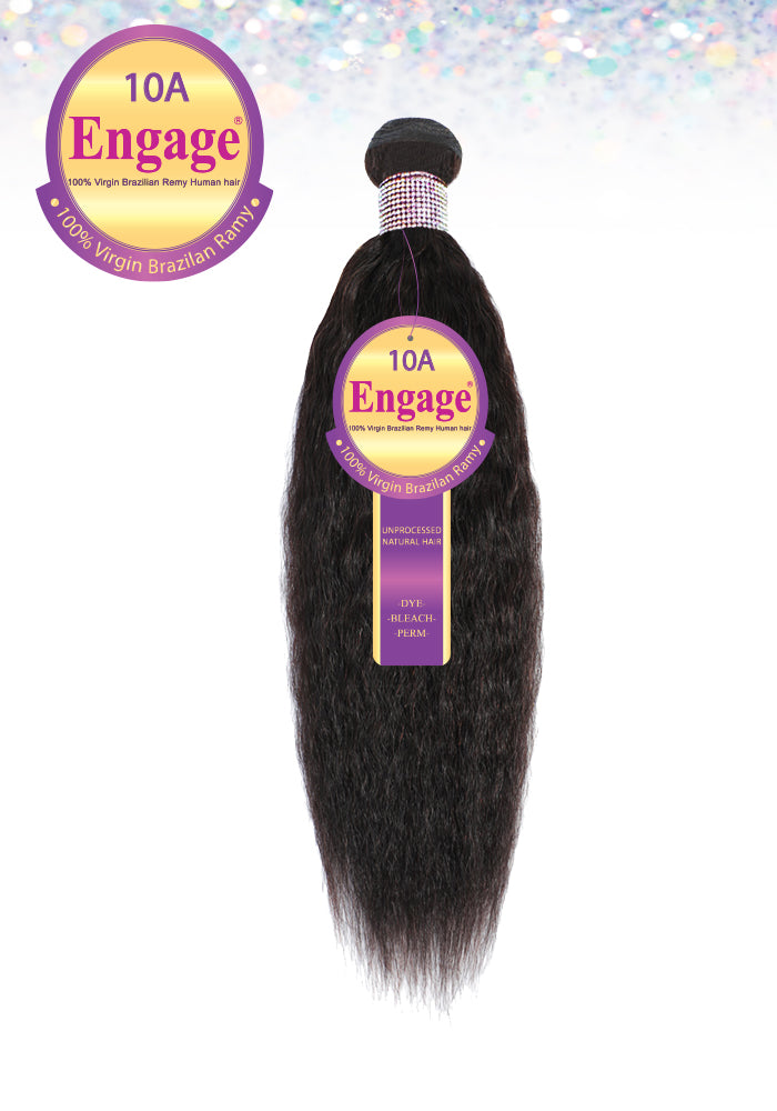 ENGAGE-KINKY 100% VIRGIN BRAZILIAN REMY HUMAN HAIR