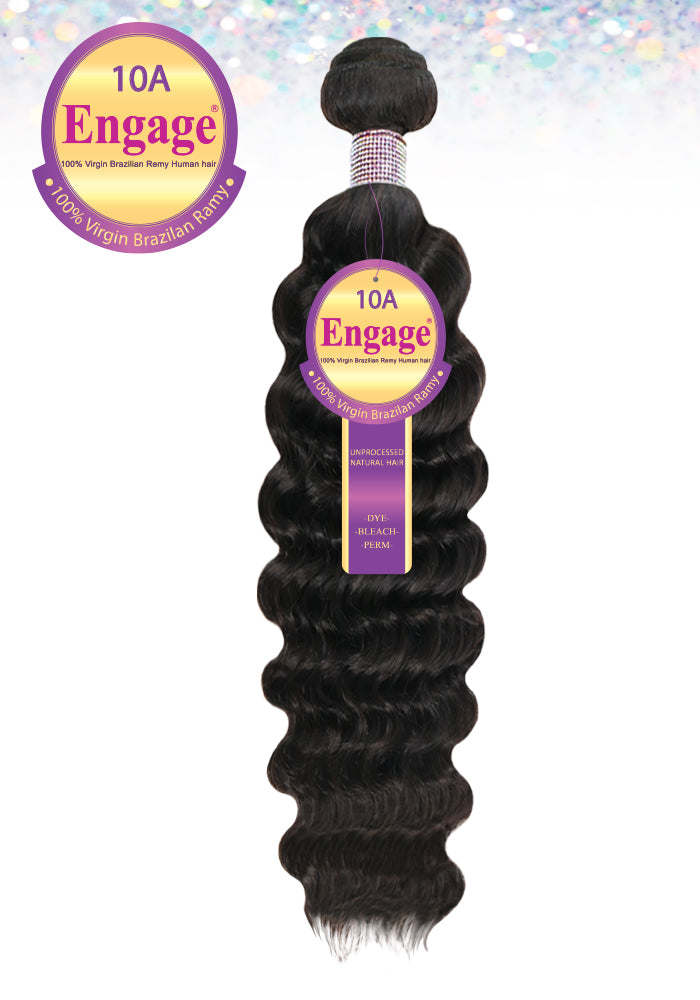 ENGAGE-PINEAPPLE WAVE 100% VIRGIN BRAZILIAN REMY HUMAN HAIR