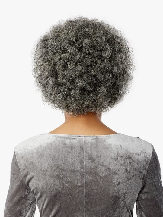 Sensationnnel BLISS 100% Human Hair, Empire, Empire wig, Salt&Pepper, Special Gray Colors, Trendy Natural Look