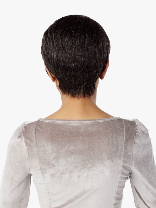 Sensationnel DENIA 100% Human Hair, Empire, Empire wig, Salt&Pepper, Special Gray Colors, Trendy Natural Look